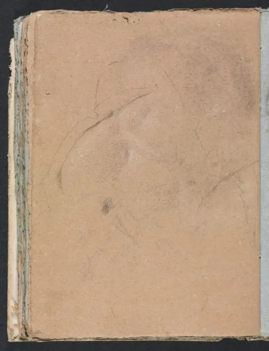 Framed Print : Verona Sketchbook: Indecipherable form (page 60), 1760. Creator: Francesco Lorenzi (Italian Framed Print : Verona Sketchbook: Indecipherable form (page 60), 1760. Creator: Francesco Lorenzi (Italian