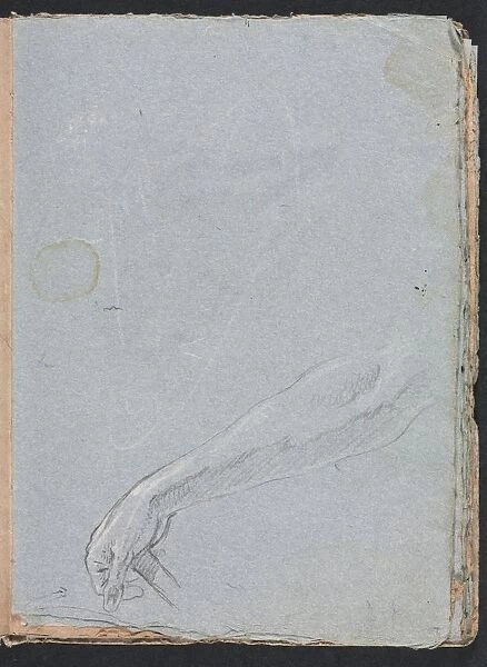 Verona Sketchbook: Right hand (page 7), 1760. Creator: Francesco Lorenzi (Italian, 1723-1787)