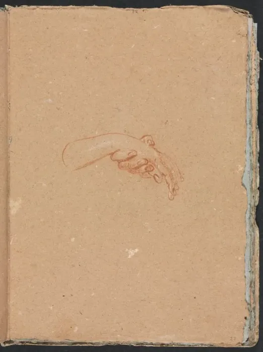 Framed Print : Verona Sketchbook: Study of hands (page 23), 1760. Creator: Francesco Lorenzi (Italian, 1723-1787) Framed Print : Verona Sketchbook: Study of hands (page 23), 1760. Creator: Francesco Lorenzi (Italian, 1723-1787)