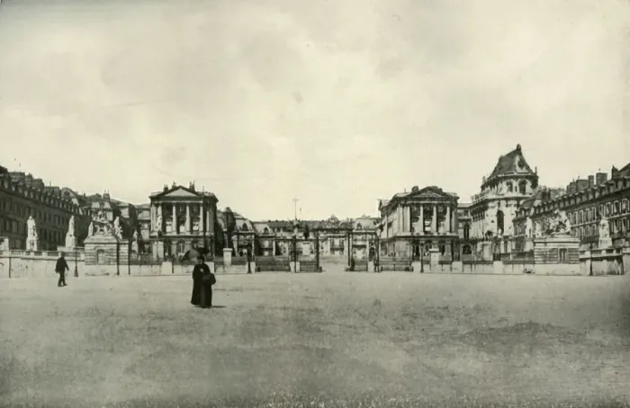 Framed Print : Versailles, (1919). Creator: Unknown Framed Print : Versailles, (1919). Creator: Unknown