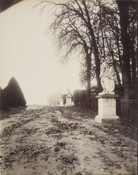 Framed Print : Versailles - Allee des Trois Fontaines, c1906. Creator: Eugene Atget