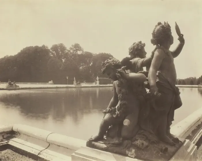 Framed Print : Versailles, Bassin de Midi, 1901. Creator: Eugene Atget Framed Print : Versailles, Bassin de Midi, 1901. Creator: Eugene Atget
