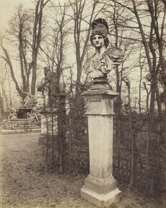 Framed Print : Versailles, Bosquet de l Arc de Triomphe, 1903. Creator: Eugene Atget Framed Print : Versailles, Bosquet de l Arc de Triomphe, 1903. Creator: Eugene Atget