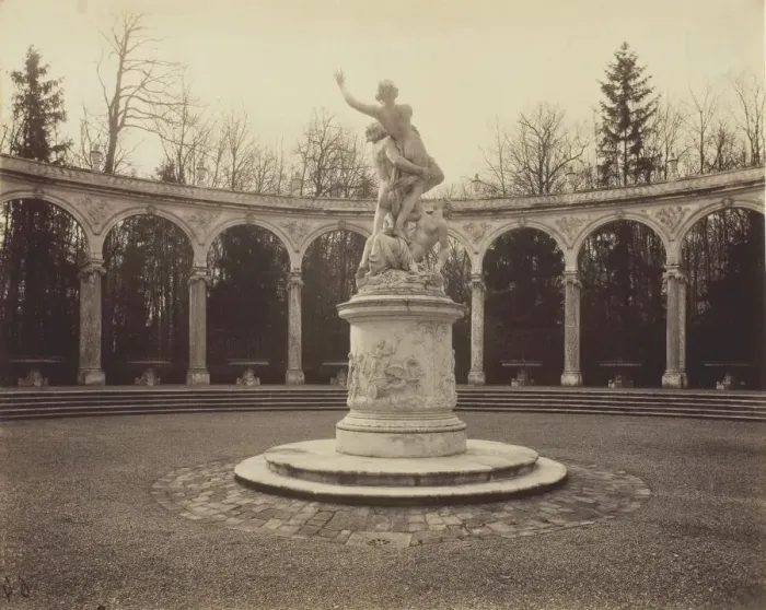 Framed Print : Versailles, Bosquet de la Colonnade, 1904. Creator: Eugene Atget Framed Print : Versailles, Bosquet de la Colonnade, 1904. Creator: Eugene Atget