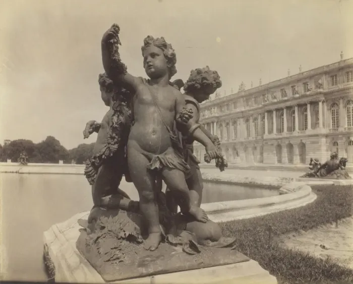 Framed Print : Versailles, Coin de Parc, 1901. Creator: Eugene Atget Framed Print : Versailles, Coin de Parc, 1901. Creator: Eugene Atget