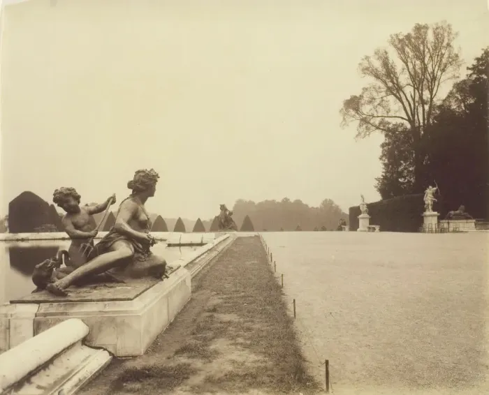 Framed Print : Versailles, Coin de Parc, 1902. Creator: Eugene Atget Framed Print : Versailles, Coin de Parc, 1902. Creator: Eugene Atget