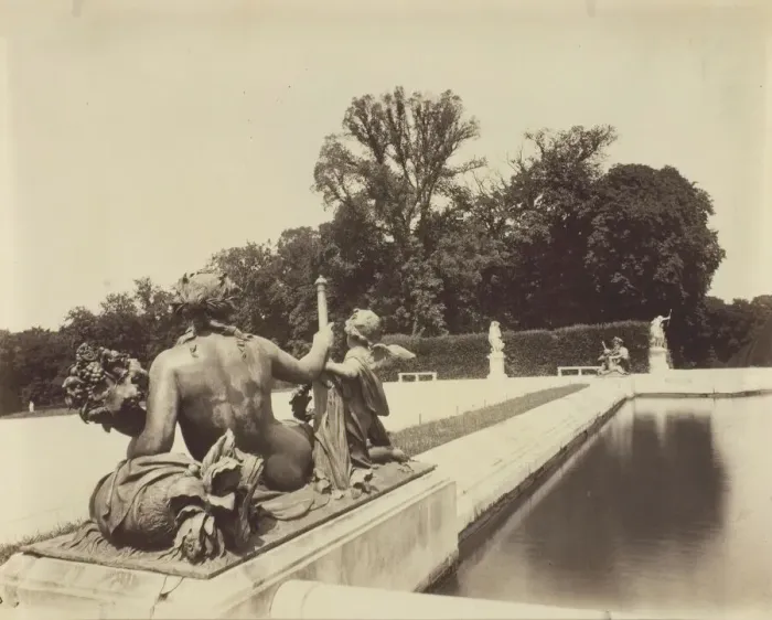 Framed Print : Versailles, Coin de Parc, 1903. Creator: Eugene Atget Framed Print : Versailles, Coin de Parc, 1903. Creator: Eugene Atget