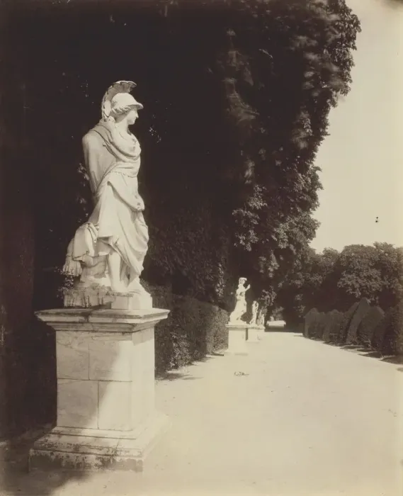 Framed Print : Versailles, Coin de Parc, 1903. Creator: Eugene Atget Framed Print : Versailles, Coin de Parc, 1903. Creator: Eugene Atget