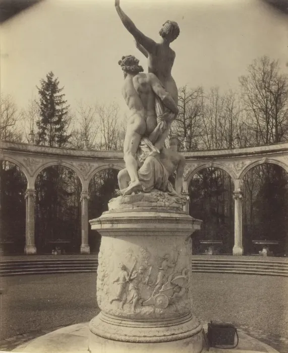 Framed Print : Versailles, Enlevement de Proserpine par Pluton, 1904. Creator: Eugene Atget Framed Print : Versailles, Enlevement de Proserpine par Pluton, 1904. Creator: Eugene Atget