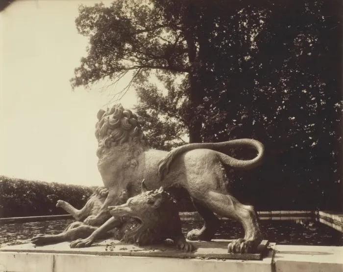 Framed Print : Versailles, Fontaine de Diane (Detail), 1901. Creator: Eugene Atget Framed Print : Versailles, Fontaine de Diane (Detail), 1901. Creator: Eugene Atget