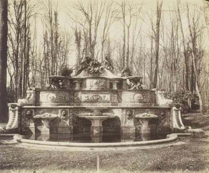 Framed Print : Versailles, Grand Triannon (Buffet par Mansard), 1902. Creator: Eugene Atget Framed Print : Versailles, Grand Triannon (Buffet par Mansard), 1902. Creator: Eugene Atget