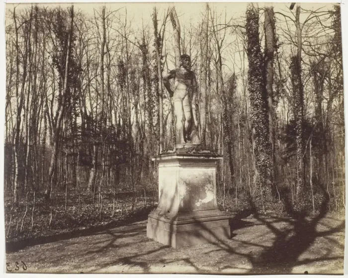 Framed Print : Versailles, Grand Trianon, Coin de Parc, 1901. Creator: Eugene Atget Framed Print : Versailles, Grand Trianon, Coin de Parc, 1901. Creator: Eugene Atget