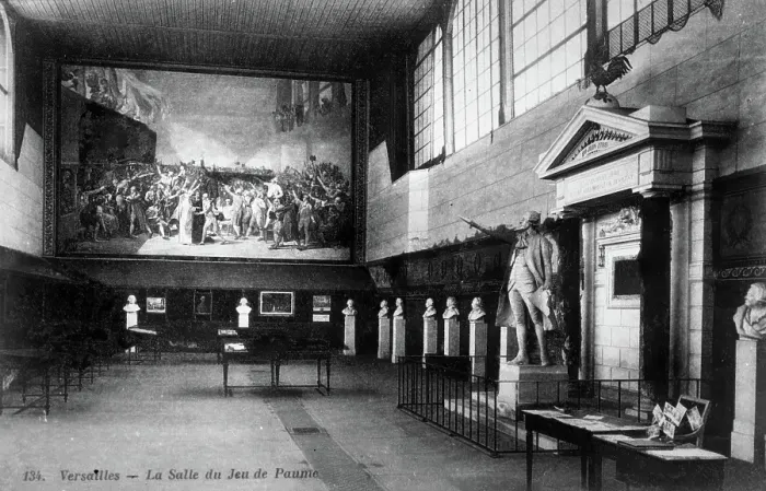 Framed Print : Versailles - La Salle du Jeu de Paume. Creator: Unknown