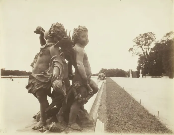 Framed Print : Versailles, Parterre d'Eau, 1901. Creator: Eugene Atget Framed Print : Versailles, Parterre d'Eau, 1901. Creator: Eugene Atget