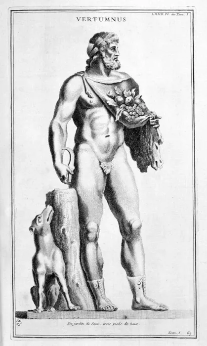 Framed Print : Vertumne, 1757. Artist: Bernard de Montfaucon Framed Print : Vertumne, 1757. Artist: Bernard de Montfaucon
