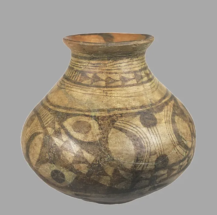 Framed Print : Vessel, 3800-3600 BC. Artist: Prehistoric Russian Culture Framed Print : Vessel, 3800-3600 BC. Artist: Prehistoric Russian Culture