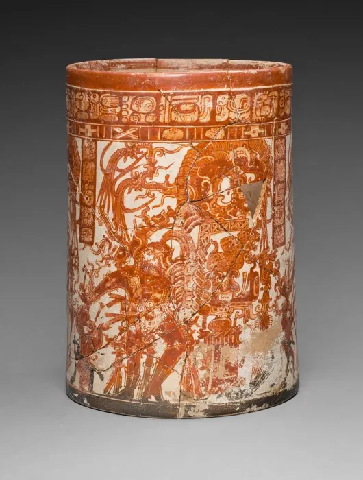 Framed Print : Vessel of the Dancing Lords, A. D. 750 / 800. Creator: Ah Maxam Framed Print : Vessel of the Dancing Lords, A. D. 750 / 800. Creator: Ah Maxam