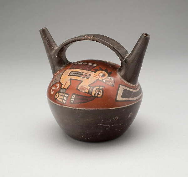 Vessel Depicting Abstract Birds, A. D. 700  /  1000. Creator: Unknown