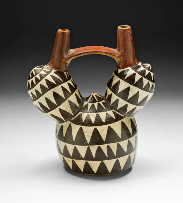 Framed Print : Vessel in the Form of an Achira Root, 180 B. C.  /  A. D. 500. Creator: Unknown