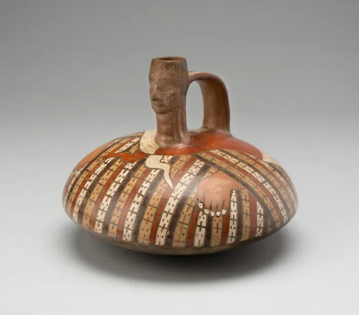 Framed Print : Vessel in the Form of the Head and Torso of a Figure, A. D. 600 / 1000. Creator: Unknown Framed Print : Vessel in the Form of the Head and Torso of a Figure, A. D. 600 / 1000. Creator: Unknown