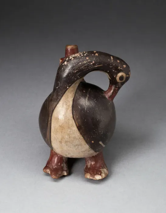 Framed Print : Vessel in the Form of a Long-Kecked Bird, Possibly a Goose, 180 B. C. / A. D. 500 Framed Print : Vessel in the Form of a Long-Kecked Bird, Possibly a Goose, 180 B. C. / A. D. 500