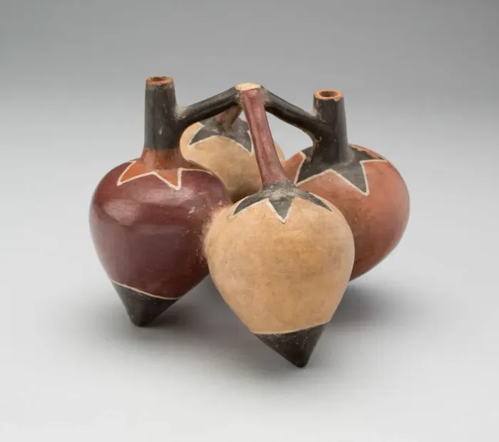 Framed Print : Vessel in the Form of Lucuma Peppers, 180 B. C.  /  A. D. 500. Creator: Unknown