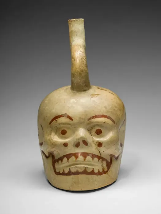 Framed Print : Vessel in the Form of a Skull, 100 B. C. / A. D. 500. Creator: Unknown Framed Print : Vessel in the Form of a Skull, 100 B. C. / A. D. 500. Creator: Unknown
