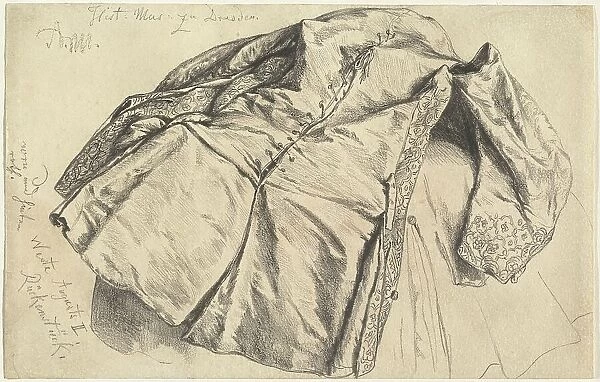 The Vest of August the Strong, 1840. Creator: Adolph Menzel