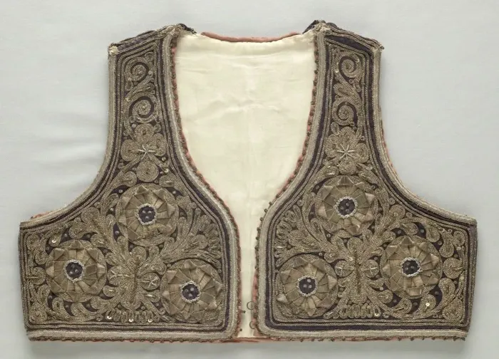 Framed Print : Vest, late 19th century. Creator: Unknown Framed Print : Vest, late 19th century. Creator: Unknown