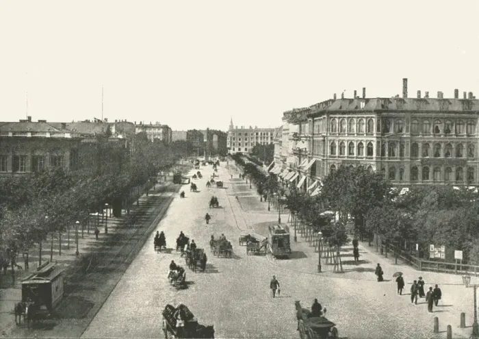 Framed Print : The Vesterbrogade, Copenhagen, Denmark, 1895. Creator: Unknown Framed Print : The Vesterbrogade, Copenhagen, Denmark, 1895. Creator: Unknown