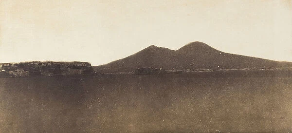 [Vesuvius from Mergellina], ca. 1855. Creator: Giacomo Caneva