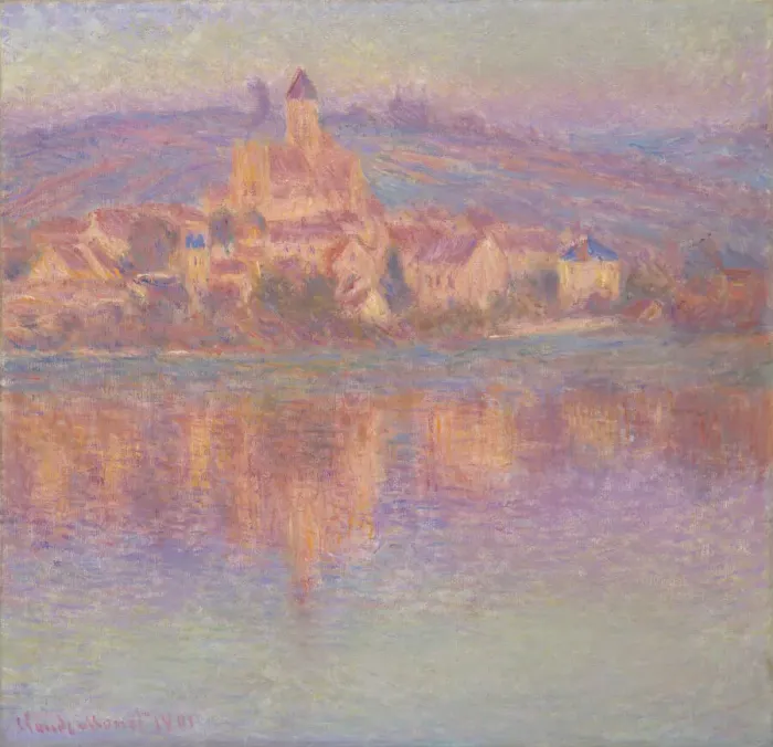 Framed Print : Vetheuil, 1901. Creator: Claude Monet Framed Print : Vetheuil, 1901. Creator: Claude Monet