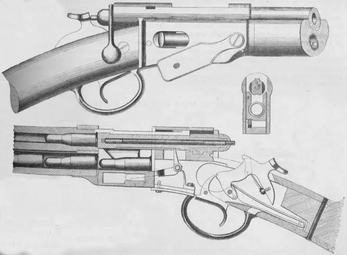 Framed Print : The Vetterli Magazine Rifle, 1884 Framed Print : The Vetterli Magazine Rifle, 1884