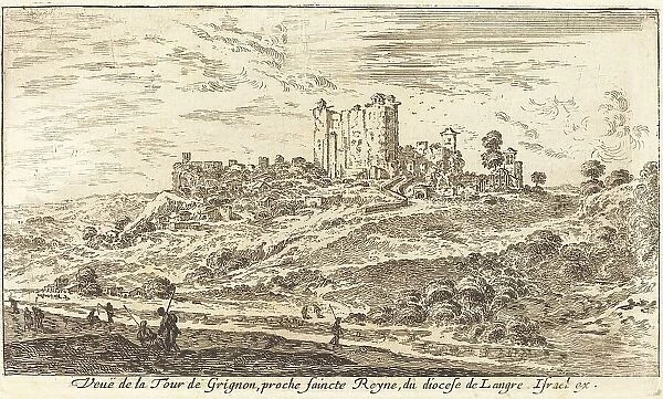Veue de la Tour de Grignon, 1650. Creator: Israel Silvestre