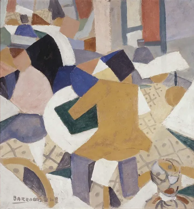 Framed Print : Vibrationist Composition. Artist: Barradas, Rafael (1890-1929) Framed Print : Vibrationist Composition. Artist: Barradas, Rafael (1890-1929)