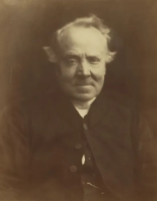 Framed Print : The Vicar of Freshwater, 1864. Creator: Julia Margaret Cameron Framed Print : The Vicar of Freshwater, 1864. Creator: Julia Margaret Cameron