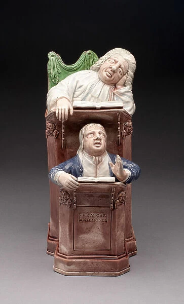 The Vicar and Moses, England, 1780  /  90. Creator: Ralph Wood the Younger