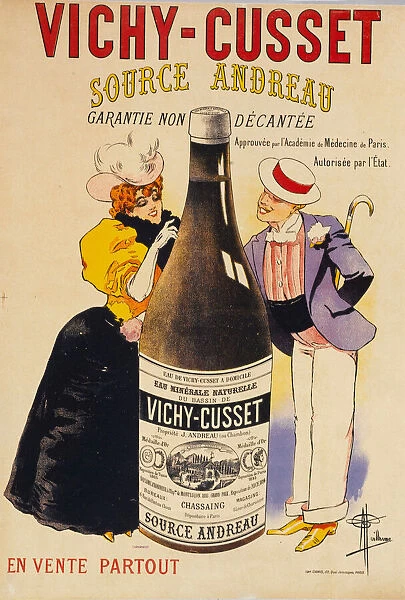 Vichy-Cusset - Source Andreau, c. 1895. Creator: Guillaume, Albert (1873-1942)