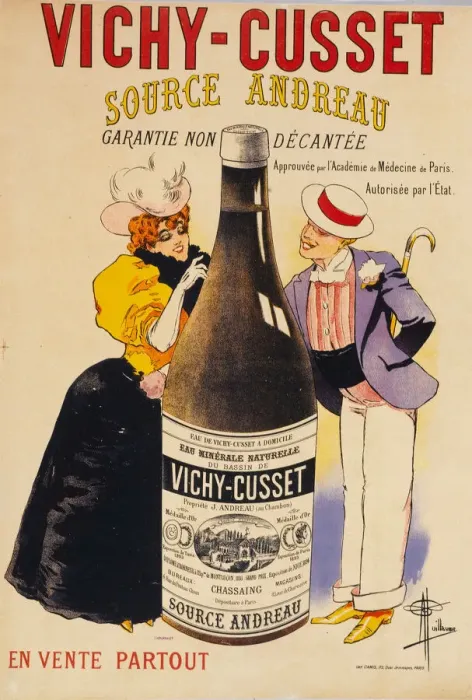 Framed Print : Vichy-Cusset - Source Andreau, c. 1895. Creator: Guillaume, Albert (1873-1942) Framed Print : Vichy-Cusset - Source Andreau, c. 1895. Creator: Guillaume, Albert (1873-1942)