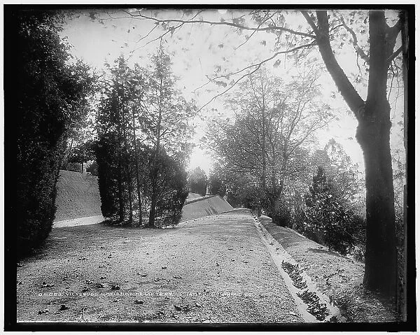 Vicksburg National Cemetery, between 1880 and 1897. Creator: William H. Jackson