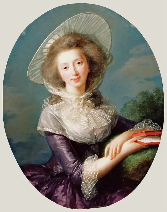 Framed Print : The Vicomtesse de Vaudreuil, 1785. Creator: Elisabeth Louise Vigee-LeBrun Framed Print : The Vicomtesse de Vaudreuil, 1785. Creator: Elisabeth Louise Vigee-LeBrun