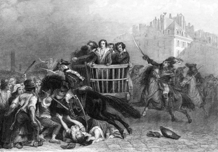 Framed Print : Victims of the Terror, French Revolution, 1794 Framed Print : Victims of the Terror, French Revolution, 1794
