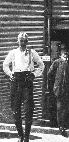 Victoires sur le Front Oriental; Le prince royal Georges, blesse, 1914. Creator: Samson Tchernoff