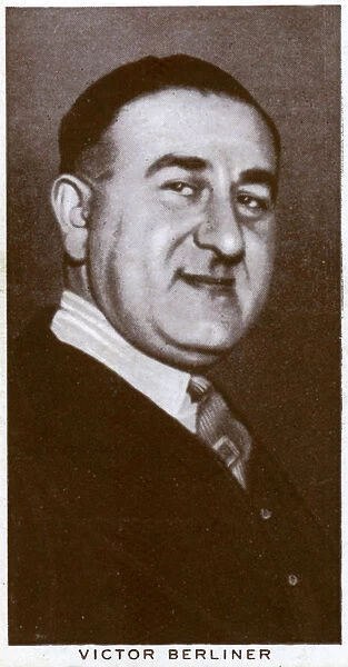 Victor Berliner, boxing promoter and manager, 1938