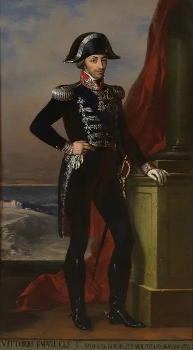 Framed Print : Victor Emmanuel I of Sardinia (1759-1824). Artist: Anonymous Framed Print : Victor Emmanuel I of Sardinia (1759-1824). Artist: Anonymous