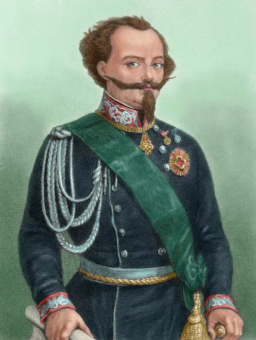 Framed Print : Victor Emmanuel II (1820-1878), King of Sardinia (1849-1861) and king of Italy (1861-1878), 1881. Creator: Unknown