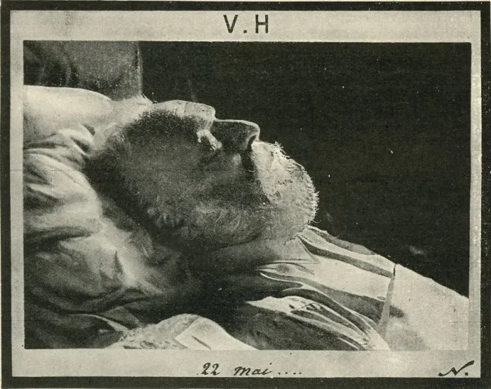Framed Print : Victor Hugo After Death, 1885, (1902). Creator: Unknown Framed Print : Victor Hugo After Death, 1885, (1902). Creator: Unknown