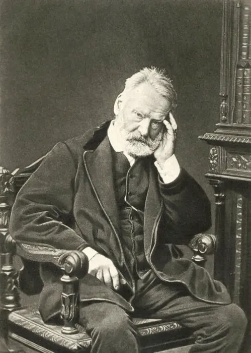 Framed Print : Victor Hugo, French author, 1879. Artist: Count Stanislaw Walery Framed Print : Victor Hugo, French author, 1879. Artist: Count Stanislaw Walery