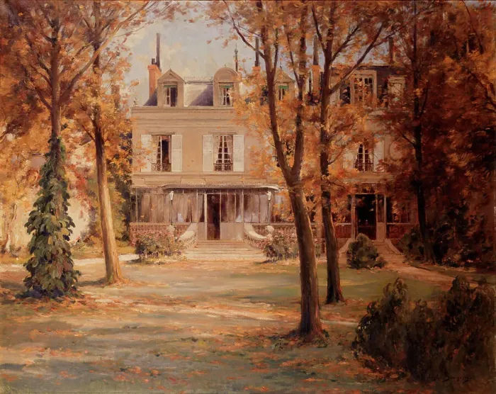 Framed Print : Victor Hugo's house in Paris on avenue d'Eylau. Creator: Eugene Bourgeois Framed Print : Victor Hugo's house in Paris on avenue d'Eylau. Creator: Eugene Bourgeois