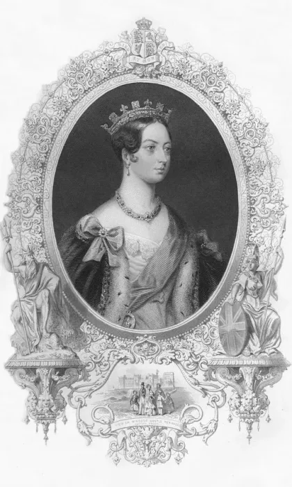 Framed Print : Victoria, 1859 Framed Print : Victoria, 1859